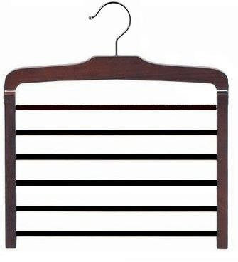The Ultimate Walnut/Chrome Wooden Pants Hanger