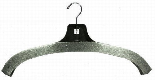 Economical No-Slip Foam Hanger Covers in Gray