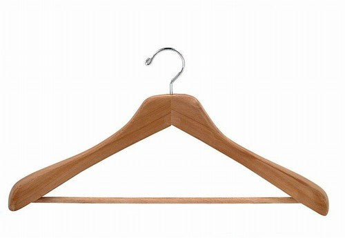 18" Aromatic Red Cedar Ultimate Wide Curved Suit Hanger