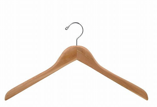 17" Aromatic Red Cedar Curved Luxury Shirt Hanger