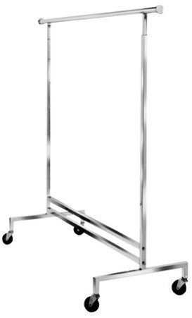 Adjustable Rolling Garment Rack
