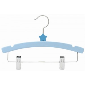 Set of 50 Kids Unfinished Wood Top Hanger (12 X 1)