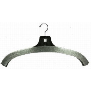 Economical No-Slip Foam Hanger Covers in Gray