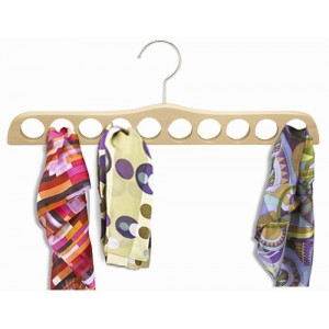 The Ultimate Wooden Scarf Hanger