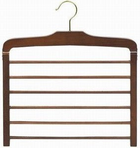 The Ultimate Walnut Wooden Pants Hanger