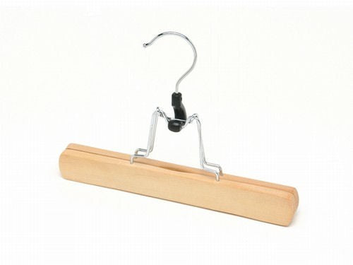 9" Clamp Style Pant & Skirt Hanger w/ Felt Pad