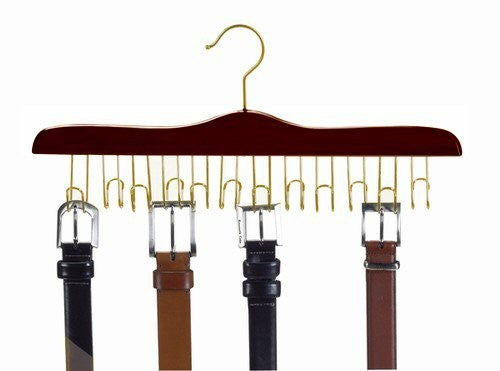The Ultimate Walnut Wooden Belt Hanger