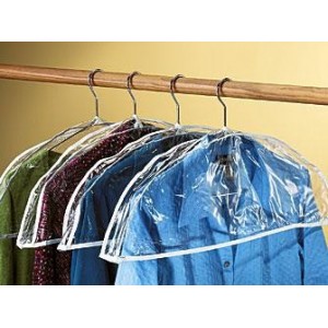 Clear Vinyl Shoulder Covers Clear Vinyl Shoulder Covers