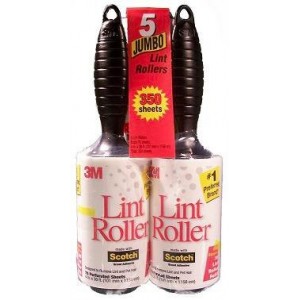 3M Brand 5 Pack Lint Rollers