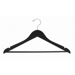 Space Saver Black/Chrome Smart Suit Hanger Space Saver Black/Chrome Smart Suit Hanger