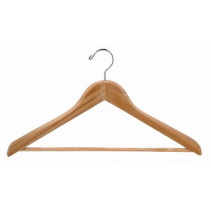 Aromatic Red Cedar Curved Luxury Suit Hanger