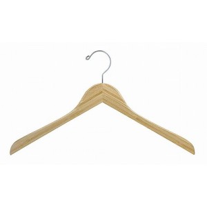 Earth Friendly Bamboo Space Saver Smart Hanger