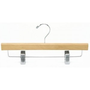 So Secure Pant & Skirt Clamp Hanger w/ Felt Pads So Secure Pant & Skirt Clamp Hanger w/ Felt Pads