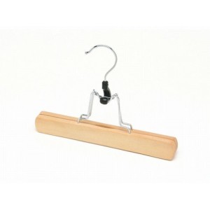 9" Clamp Style Pant & Skirt Hanger w/ Felt Pad